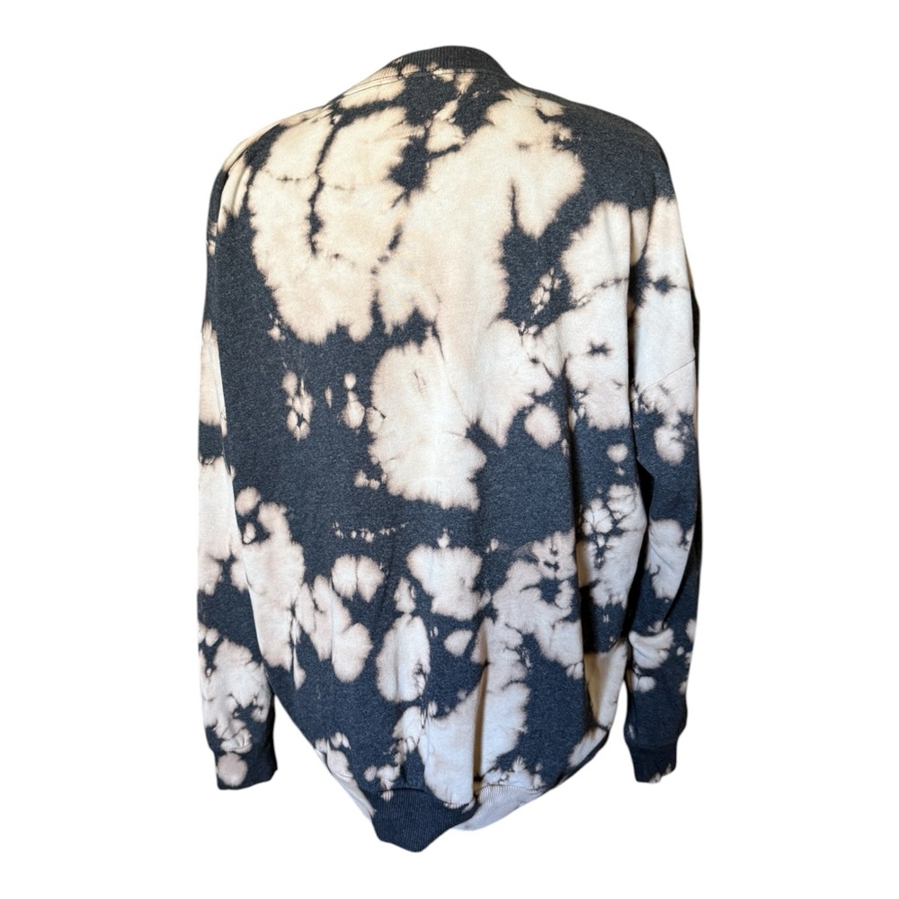 No Boundaries Mushroom Graphic Tie-Dye Sweatshirt 1x - Picture 6 of 11